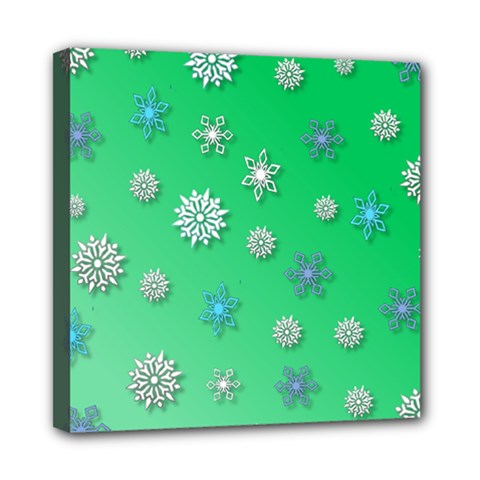 Snowflakes Winter Christmas Overlay Multi Function Bag	 by Sapixe