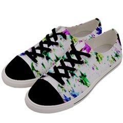 Star Abstract Advent Christmas Men s Low Top Canvas Sneakers by Sapixe