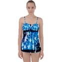 Star Abstract Background Pattern Babydoll Tankini Set View1