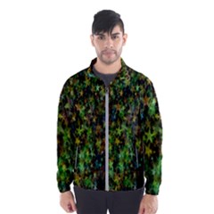 Star Abstract Advent Christmas Wind Breaker (men) by Sapixe