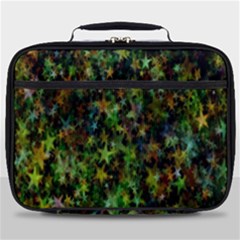 Star Abstract Advent Christmas Full Print Lunch Bag by Sapixe