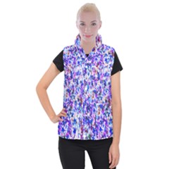 Star Abstract Advent Christmas Women s Button Up Vest by Sapixe