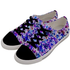 Star Abstract Advent Christmas Men s Low Top Canvas Sneakers by Sapixe