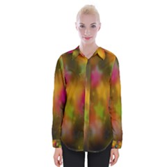 Star Background Texture Pattern Womens Long Sleeve Shirt