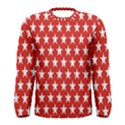 Star Christmas Advent Structure Men s Long Sleeve Tee View1