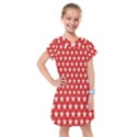 Star Christmas Advent Structure Kids  Drop Waist Dress View1