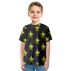 Stars Backgrounds Patterns Shapes Kids  Sport Mesh Tee