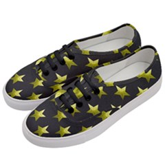 Stars Backgrounds Patterns Shapes Women s Classic Low Top Sneakers