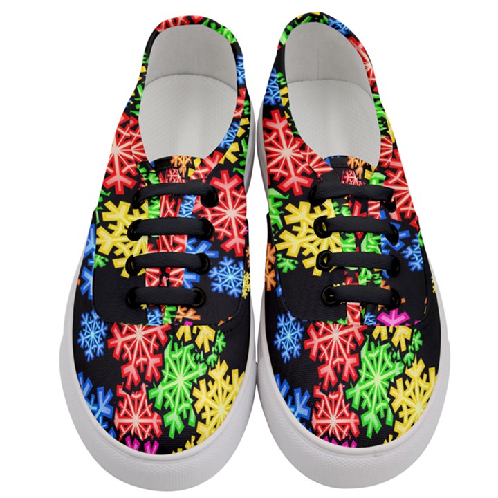 Wallpaper Background Abstract Women s Classic Low Top Sneakers