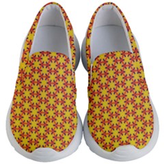 Texture Background Pattern Kid s Lightweight Slip Ons