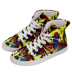 Drama 4 Men s Hi-top Skate Sneakers by bestdesignintheworld