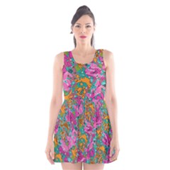 Flower Paisley 1 Scoop Neck Skater Dress by stephenlinhart