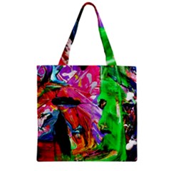 1073194 230077083819951 789389796 O - Triplets-1 Zipper Grocery Tote Bag by bestdesignintheworld