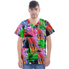 1073194 230077083819951 789389796 O - Triplets-1 Men s V-neck Scrub Top