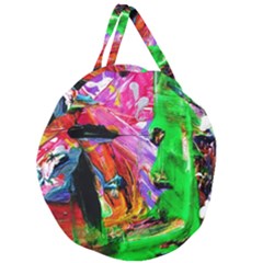 1073194 230077083819951 789389796 O - Triplets-1 Giant Round Zipper Tote by bestdesignintheworld