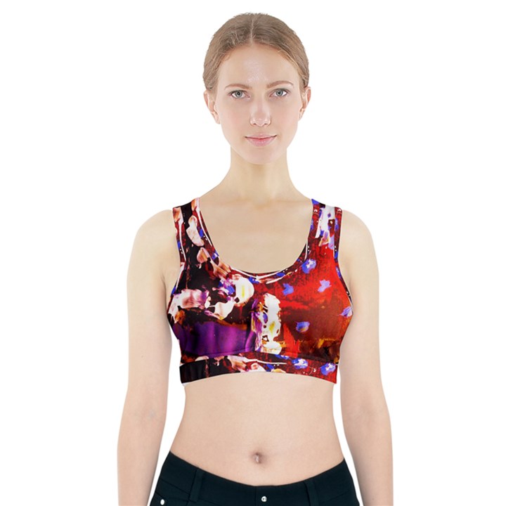 Balboa   Islnd On A Sand 7 Sports Bra With Pocket