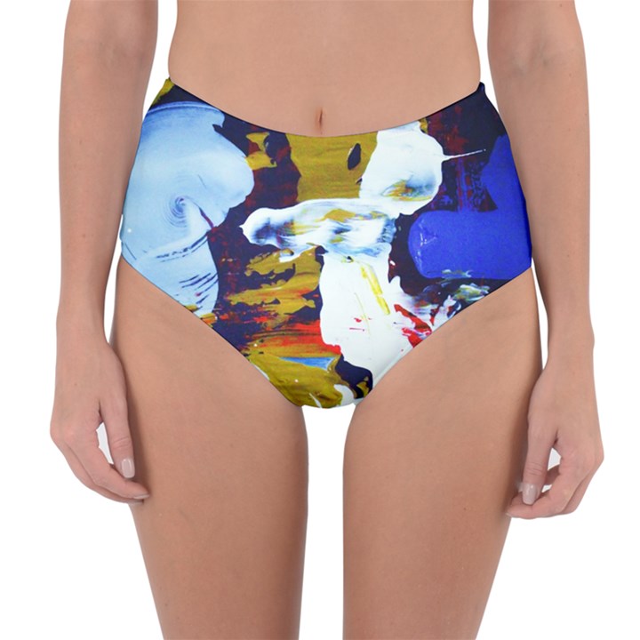 Balboa   Island On A Sand 21 Reversible High-Waist Bikini Bottoms