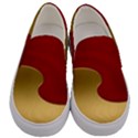 Background Banner Festive Wave Men s Canvas Slip Ons View1