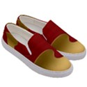 Background Banner Festive Wave Men s Canvas Slip Ons View3