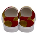 Background Banner Festive Wave Men s Canvas Slip Ons View4