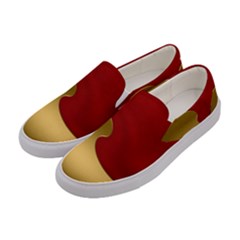 Background Banner Festive Wave Women s Canvas Slip Ons by Sapixe