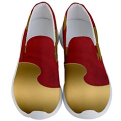 Background Banner Festive Wave Men s Lightweight Slip Ons