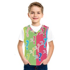 Question Mark Problems Clouds Kids  Sportswear by Sapixe