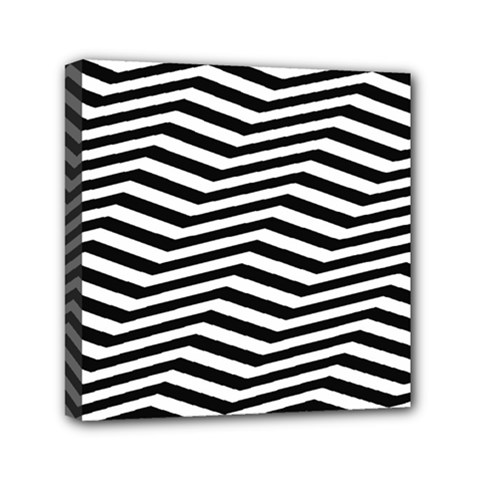 Zig Zag Zigzag Chevron Pattern Canvas Travel Bag by Sapixe