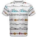 Decoration Element Style Pattern Men s Cotton Tee View1