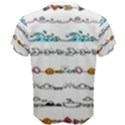 Decoration Element Style Pattern Men s Cotton Tee View2