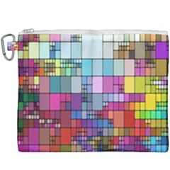 Color Abstract Visualization Canvas Cosmetic Bag (xxxl) by Sapixe