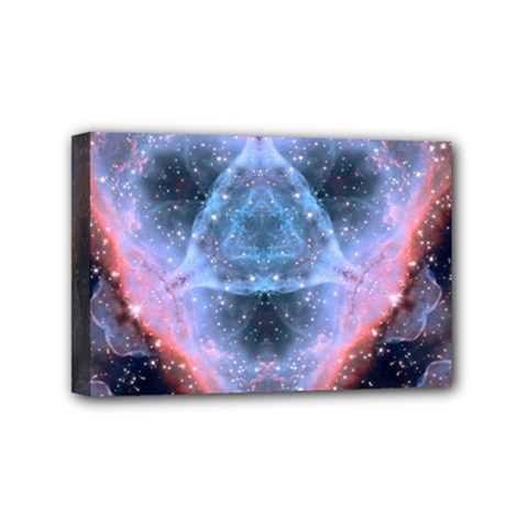 Sacred Geometry Mandelbrot Fractal Mini Canvas 6  X 4  by Sapixe