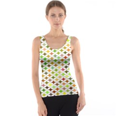 Background Multicolored Star Tank Top by Sapixe