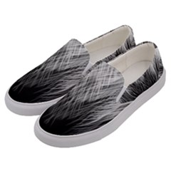 Feather Graphic Design Background Men s Canvas Slip Ons by Sapixe