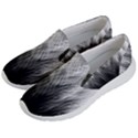 Feather Graphic Design Background Men s Lightweight Slip Ons View2