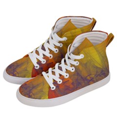 Fiesta Colorful Background Women s Hi-top Skate Sneakers by Sapixe