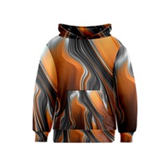 Fractal Structure Mathematics Kids  Pullover Hoodie by Sapixe