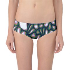 Fuzzy Abstract Art Urban Fragments Classic Bikini Bottoms by Sapixe