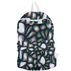 Fuzzy Abstract Art Urban Fragments Foldable Lightweight Backpack by Sapixe