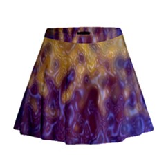 Fractal Rendering Background Mini Flare Skirt by Sapixe