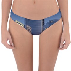 Skyscraper Skyscrapers Building Reversible Hipster Bikini Bottoms by Sapixe