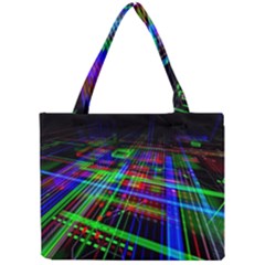 Electronics Board Computer Trace Mini Tote Bag by Sapixe