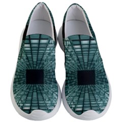 Abstract Perspective Background Women s Lightweight Slip Ons