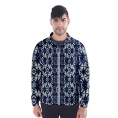 Intersecting Geometric Design Wind Breaker (men) by dflcprints