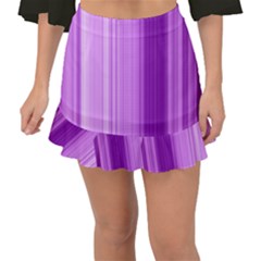 Background Texture Pattern Purple Fishtail Mini Chiffon Skirt