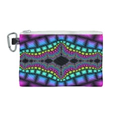 Fractal Art Artwork Digital Art Canvas Cosmetic Bag (medium) by Sapixe