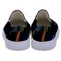 Lines Rays Background Light Kids  Canvas Slip Ons View4