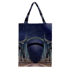 Bridge Mars Space Planet Classic Tote Bag by Sapixe