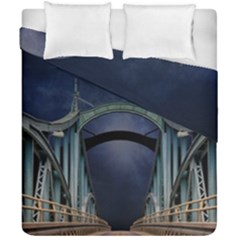 Bridge Mars Space Planet Duvet Cover Double Side (california King Size) by Sapixe