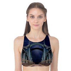 Bridge Mars Space Planet Tank Bikini Top by Sapixe